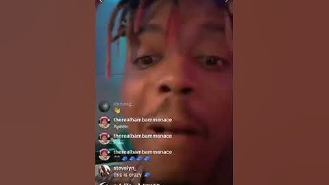 JUICE WRLD new  Overseer snippet+freestyle whole Instagram live