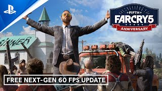 Far Cry 5 - 5th Anniversary Free Next-Gen 60 FPS Update | PS5 \& PS4 Games