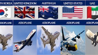 National Airlines From Different Countries