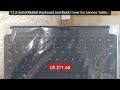 11.2 inch KB686U Keyboard and Back Cover for Lenovo Tablet TB1... — Best Buy 2026 | Great Quality!