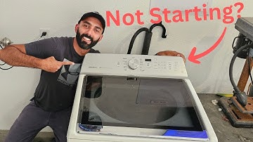 How To Fix A Maytag Bravos XL Washer That Is Not Starting!