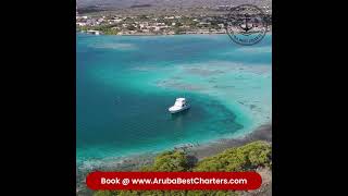 Cocolizo from the Sky 🌊 | Luxury Charter Boat in Aruba