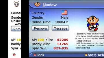 Graal Player Account