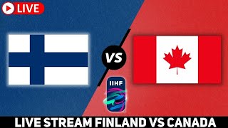 FINLAND vs. CANADA WJC LIVE STREAM | IIHF Ice Hockey World Junior Championship 2022 Watch Along