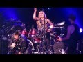 Avril Lavigne playing drums really good Live 2014 at Foxwoods Resort Casino
