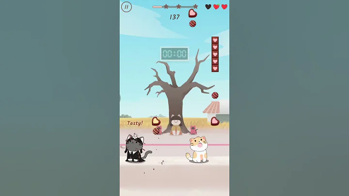 Watch the video about Stressed Out - Duets Cat - Wednesday vs Exotic Shorthair #duetcats #cat #shorts #games #funny