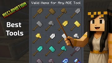Best Beginners Tools! - Reclamation Minecraft