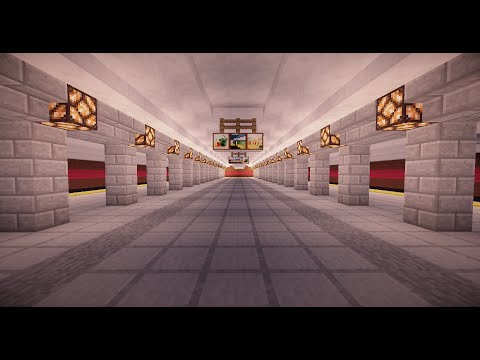 Метро "Выборгская" и "Пл. Ленина" в Minecraft