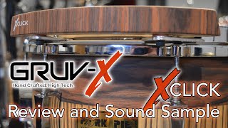 Gruv-X XClip Unboxing, Review and Sound Sample! xPercussion