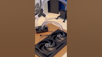 What a custom AIO liquid cooler looks like 👀