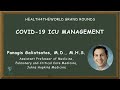 COVID 19 ICU Management
