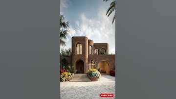 Modern Brick Villa | Luxury Exterior Design Showcase
