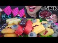 ASMR FRUIT PLATTER (SOFT CRUNCHY EATING SOUNDS) NO TALKING | SAS-ASMR