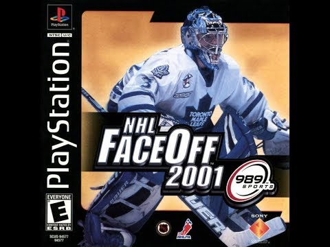 NHL FaceOff 2001 (PlayStation) - Detroit Red Wings vs. New York Rangers