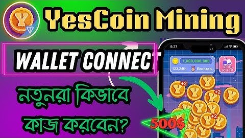 Yes coin Mining bot // Yes coin account create // Mining yes coin 🪙