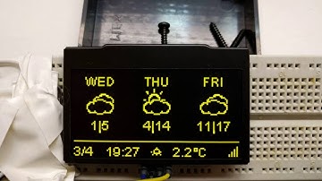 ESP8266 Squix Weather Station