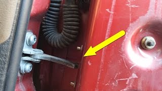 Door Swing Stop repair (Xsara Picasso)