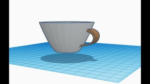 Tinkercad Tea Cup