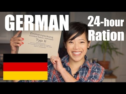 GERMAN 24-Hour Ration TASTE TEST | Einmannpackung Typ II