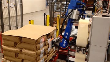 Fully automatic robotic label applicator from PanPac