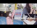 med school vlog ☾ ophtha & legal med rotation + midnight volunteer work 💉 | kristine abraham