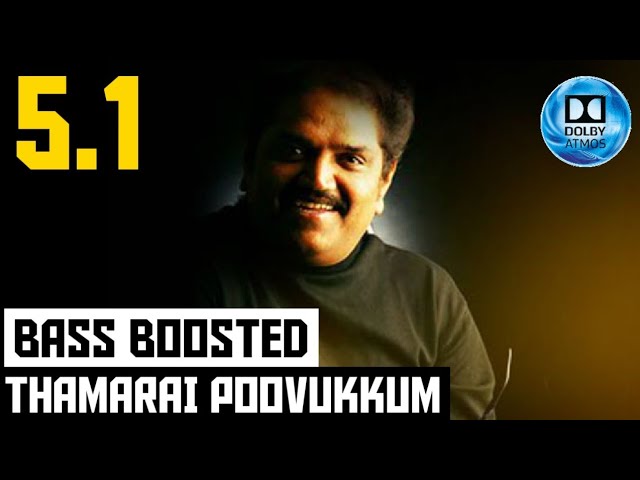 THAMARAI POOVUKKUM 5.1 BASS BOOSTED SONG | VIDYASAGAR | PASUMPON | DOLBY | BAD BOY BASS CHANNEL class=