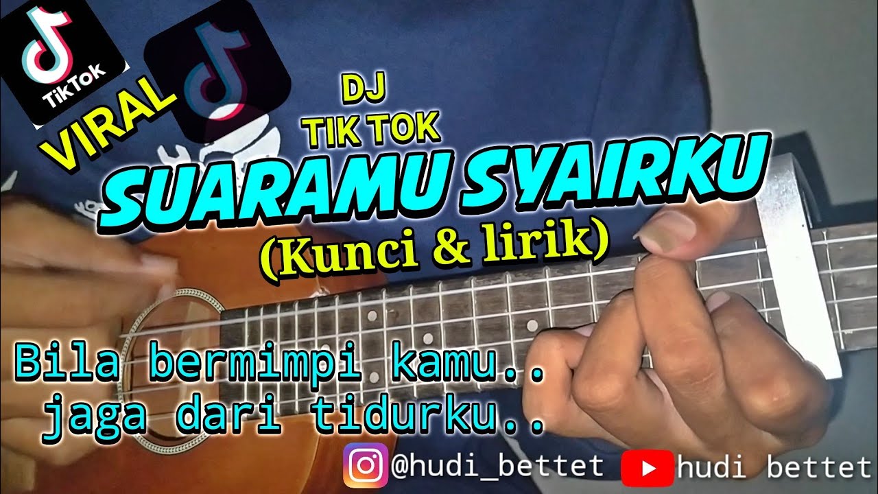 SUARAMU SYAIRKU HARRY (KUNCI & LIRIK) Cover ukulele by