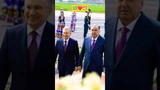 Prezident Shavkat Mirziyoyev Tojikiston prezidentni bilan uchrashdi. Do'stligimiz abadiy bo'lsin.