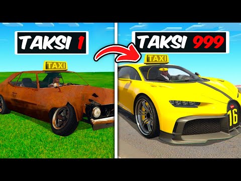 HER KAZA YAPTIĞIMDA TAKSİM BÜYÜYOR 🚕 - GTA 5 MODS