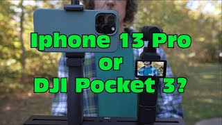 DJI Pocket 3 vs. IPhone 13 Pro - 4K60fps