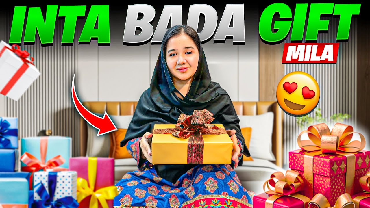 Itna piyara gift mila | Ami ki khushi | Sitara yaseen vlog 
