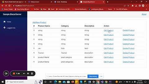 Razor Pages | Product Delete Razor| Blazor Forms Part 04