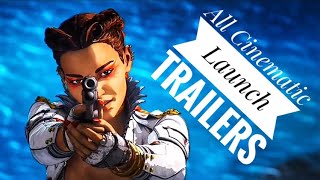 Apex Legends ALL Cinematic Trailers (Launch - Season 5)