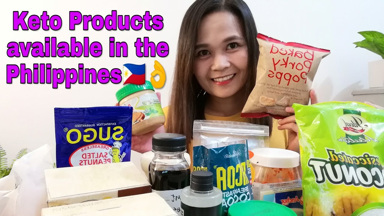 Keto Diet Friendly and AFFORDABLE Products AVAILABLE in the PHILIPPINES