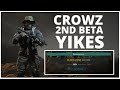 CROWZ 2nd beta somehow worse than the first...