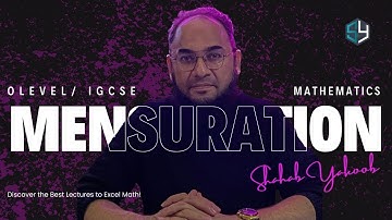 MATHEMATICS | 3 D MENSURATION | PRISM | O LEVEL 4024 | IGCSE 0580