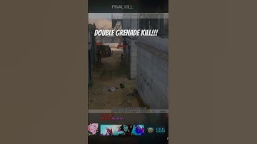 Double grenade kill!!! #cod #callofduty #gaming