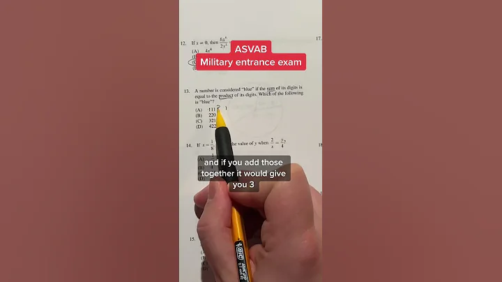 ASVAB AFQT Math Knowledge answer 13