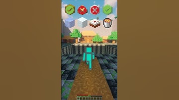 Testing Every Block for Fall Damage in Minecraft! 💀 #Minecraft #MinecraftShorts #FallDamage