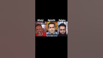 how Atheist and theist behave in debate #atheism #god #religion #debate #duet #funny #comedy #memes