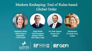 Ethical Finance Global 2026 | Markets Reshaping: End of Rules-based Global Order