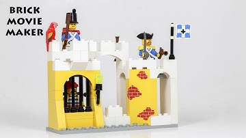 Lego Pirates 6259 Broadside´s Brig / Piratengefängnis speed build