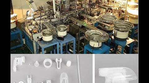 Trigger Sprayer Pump Head Automatic Assembly Machine