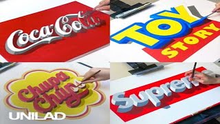 Guy Creates Logo Art Compilation || UNILAD by UNILAD 260 views 4 years ago 3 minutes, 52 seconds