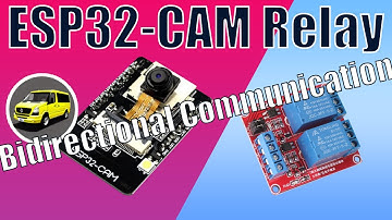 ESP32-CAM Video over Websockets with Relay Bi-directional