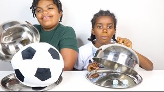 GUMMY FOOD VS REAL FOOD CHALLENGE - Bonbons ou Vraie Nourriture ?:#sakinafamily6