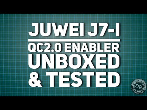 DodgeReviews - Unboxing and testing a Juwei J7-i QC 2.0 enabler
