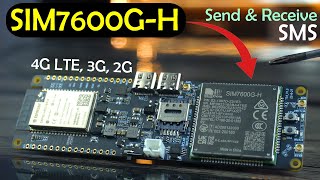 SIM7600G - H 4G LTE ESP32, Send and Receive Messages, Lilygo T-SIM7600G-H, bye to sim800L & SIM900A