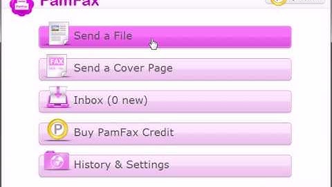PamFax Tutorial: How to fax