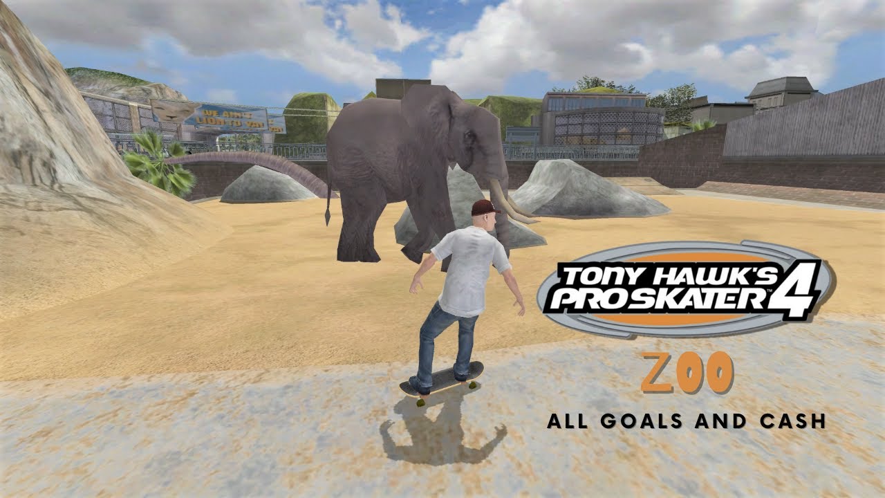 Tony Hawk's Pro Skater 4 (PS2) - Zoo: Goals 